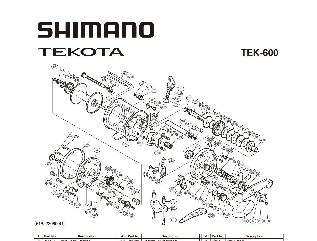 TEKOTA 600 – Shimano Canada Fishing