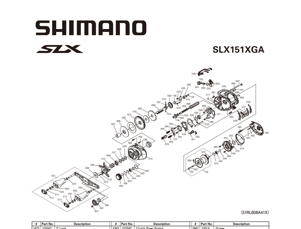 SLX 151 XG A – Shimano Canada Fishing