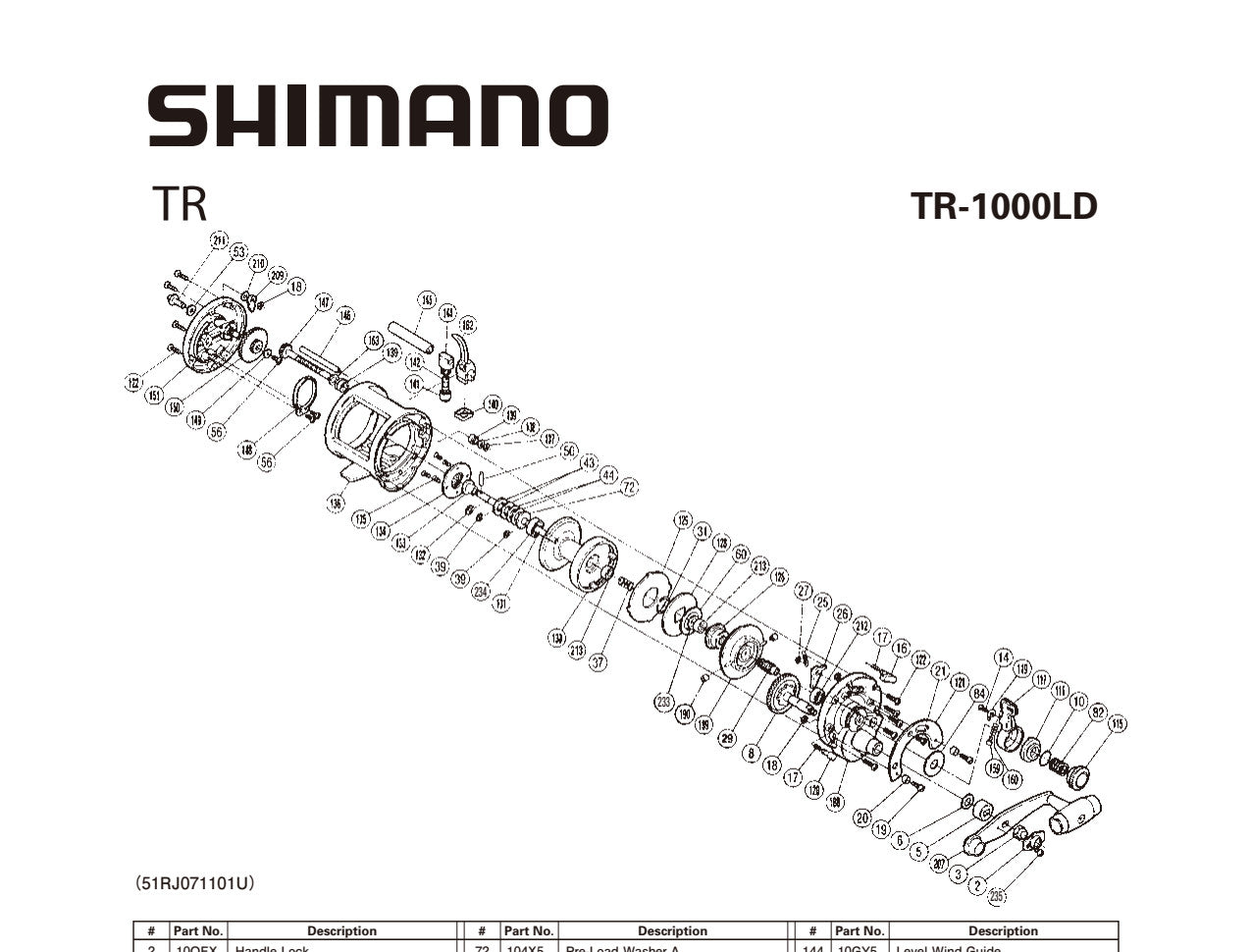 TR 1000 CHARTER SPECIAL – Shimano Canada Fishing