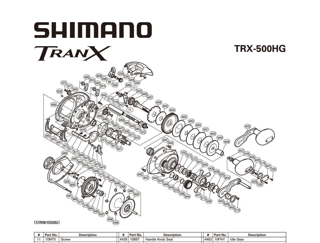 TRANX 500HG – Shimano Canada Fishing