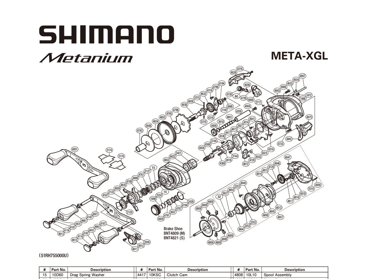 METANIUM XG (L) – Shimano Canada Fishing