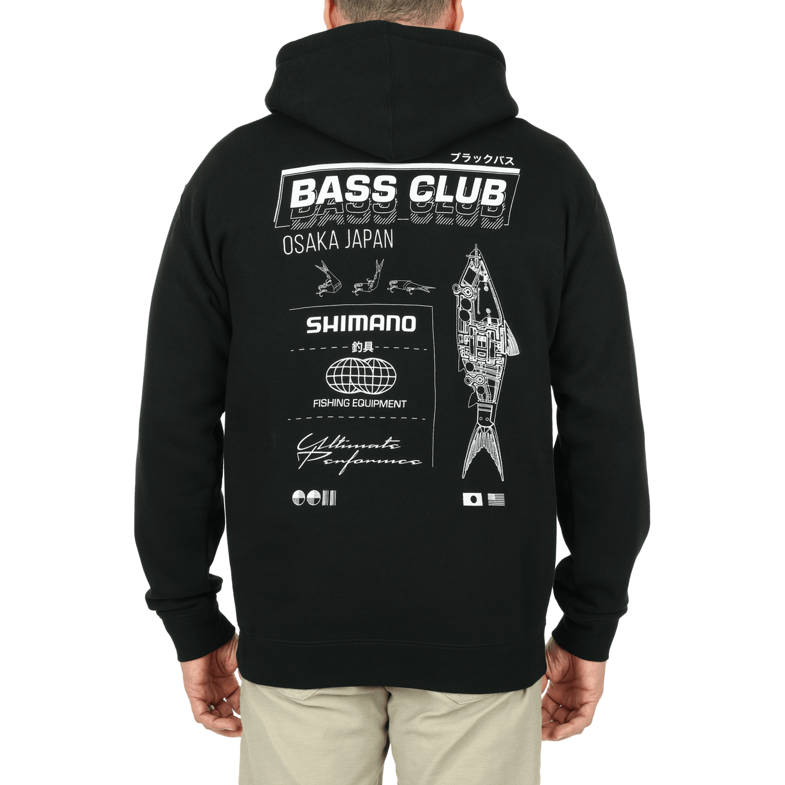 back image of sku SH-BCLUBHD-MD-BK