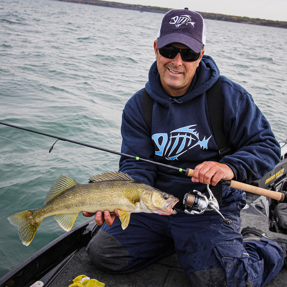 [lifestyle] image of product E6X WALLEYE WRR