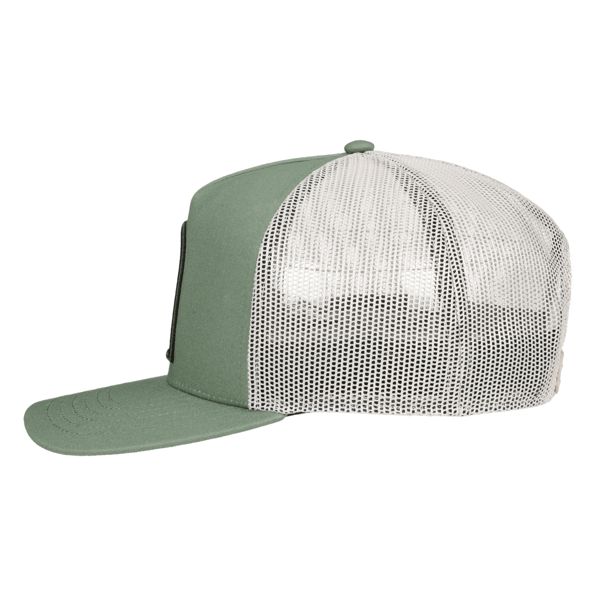 left image of product G. LOOMIS JUMPING BASS TRUCKER HAT