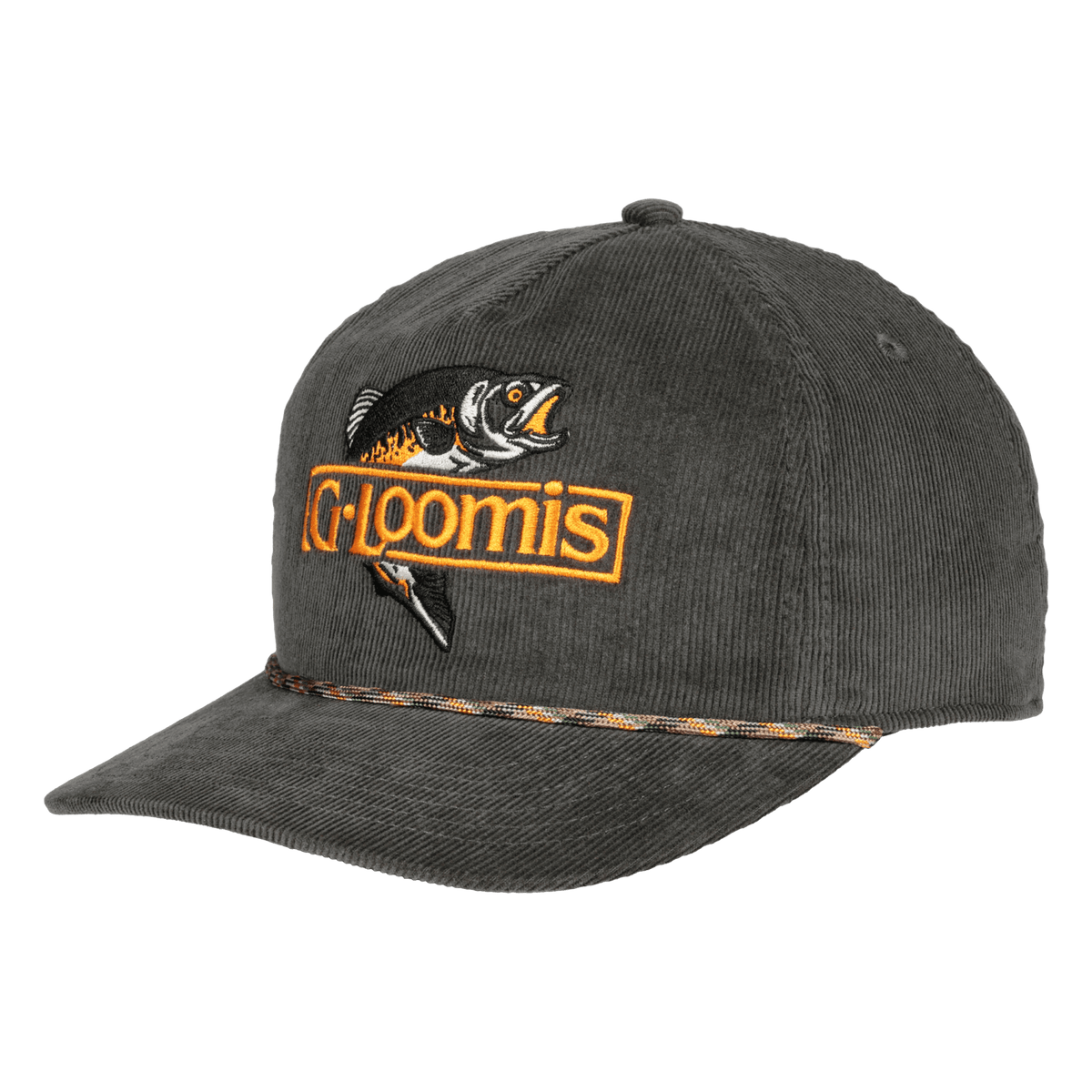 image of product G. LOOMIS JUMPING TROUT CORDUROY HAT