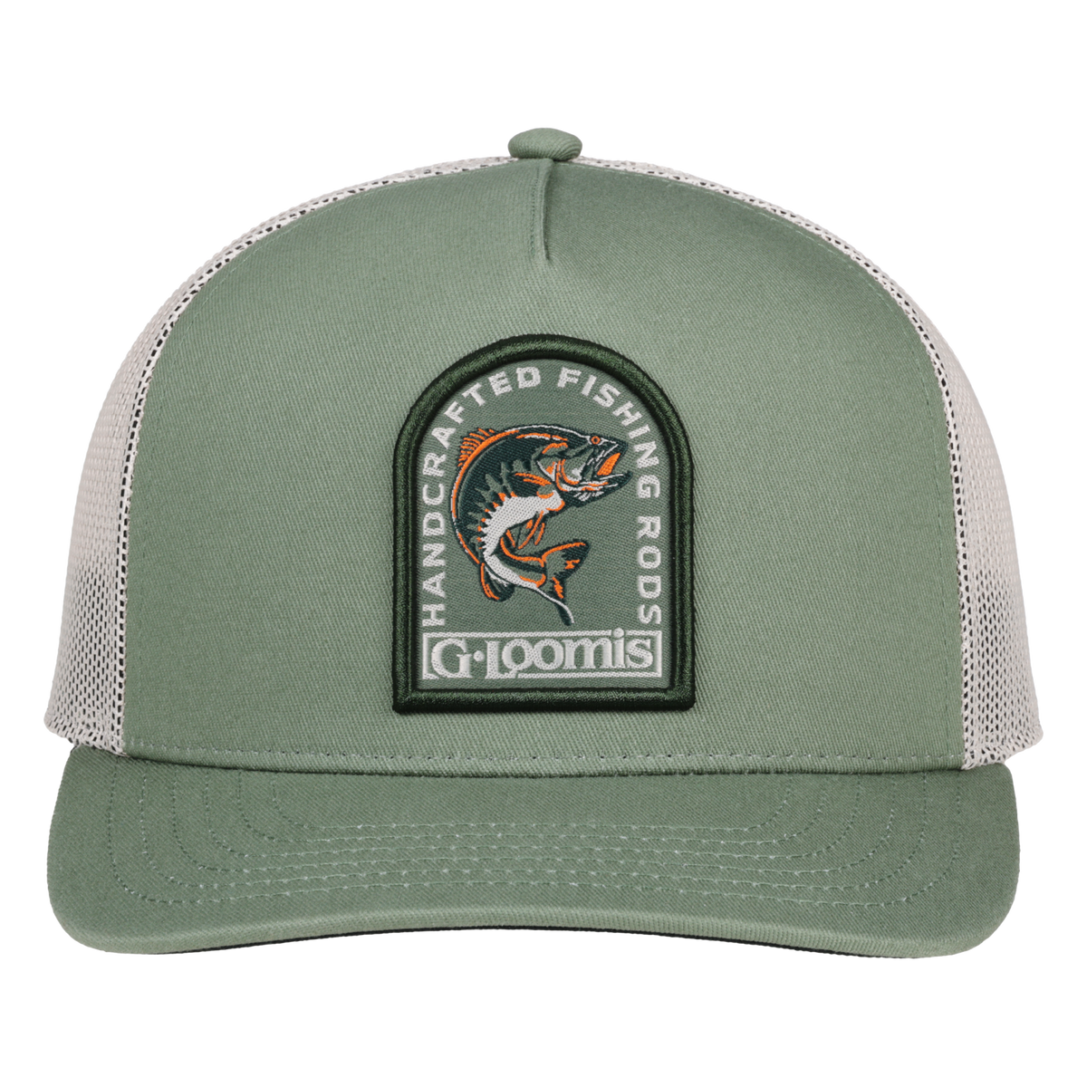 front image of product G. LOOMIS JUMPING BASS TRUCKER HAT